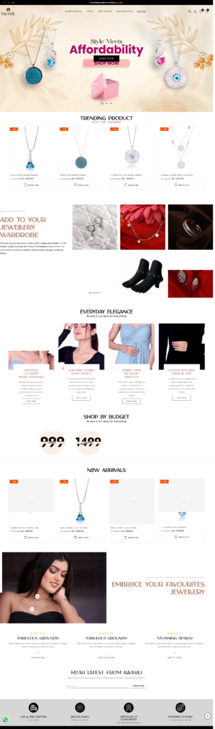 Old Homepage (Mobile View)