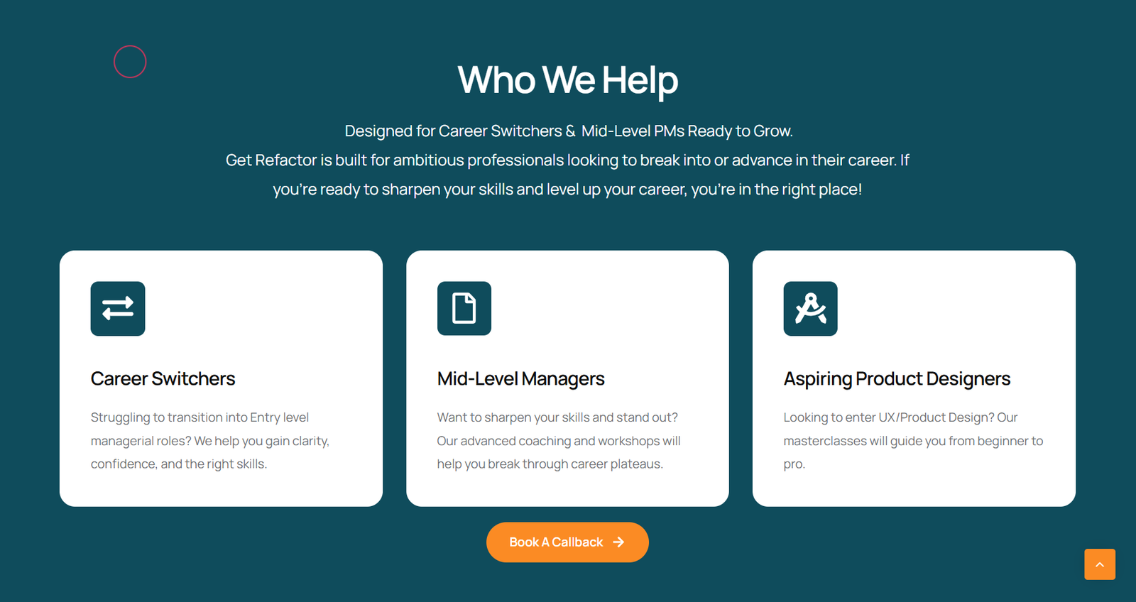 Who we help