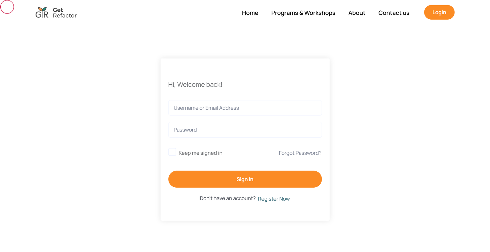Student Login